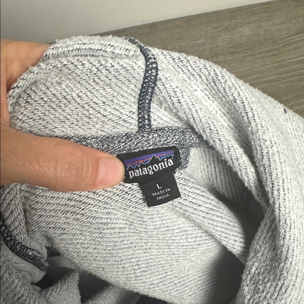Patagonia Women’s Cloud Stack Hoodie Full Zip Jacket Grey Large - Picture 4 of 8